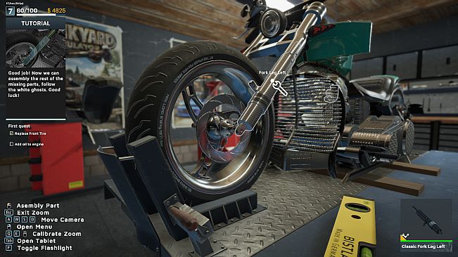 Motorcycle Mechanic Simulator 2021: Prologue