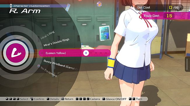 Kandagawa Jet Girls - Maid Bikini (Lemon Yellow)