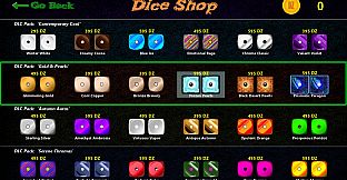 Dice-Zee! - Dice Pak: "Gold & Pearls"