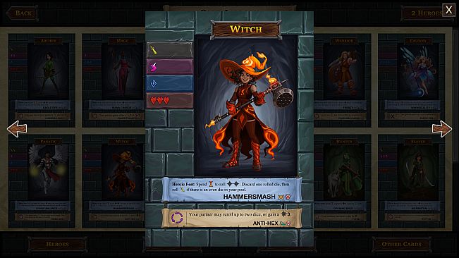 One Deck Dungeon - Witch