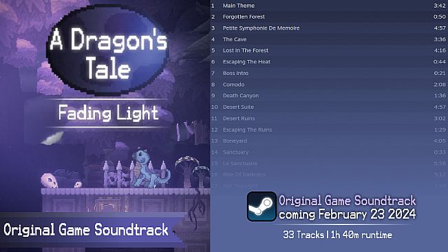A Dragon's Tale: Fading Light Soundtrack