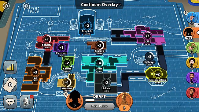 RISK: Global Domination - Among Us Map Pack