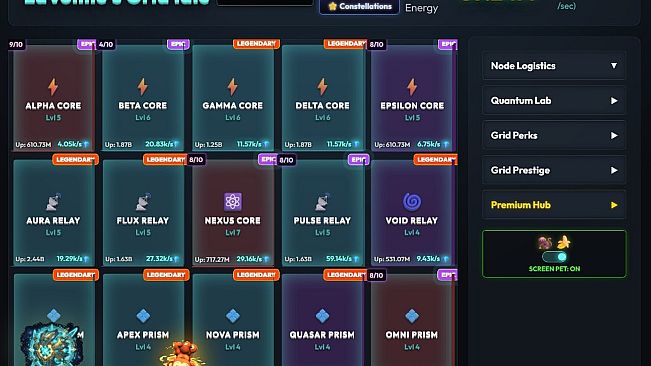 LaVonne's Grid Idle