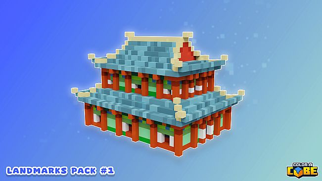 Color a Cube - Landmarks Pack #1