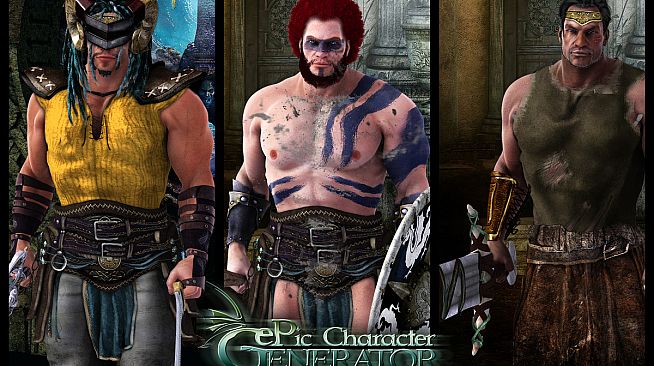 ePic Character Generator - Season #2: Muscular Barbarian