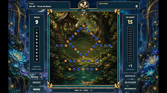 Ricochet: Moonlit Gardens