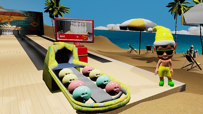 Jingle Strike VR Bowling