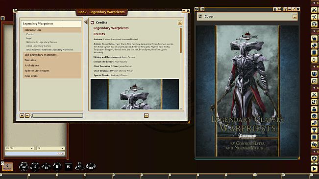 Fantasy Grounds - Legendary Classes Warpriests