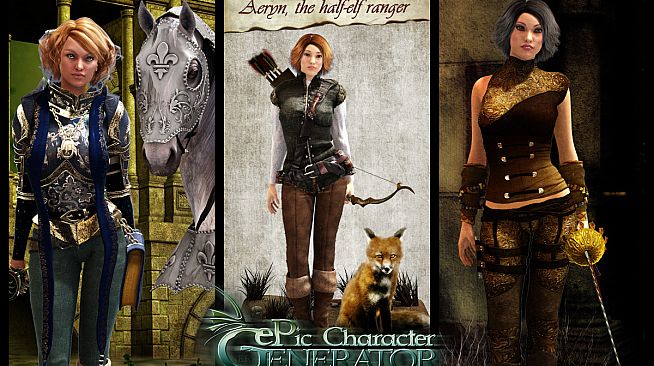 ePic Character Generator - Season #1: Human Female