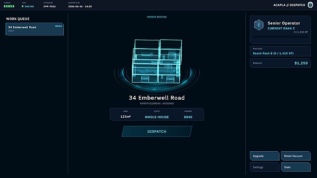 Robot Vacuum Simulator
