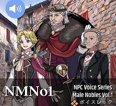 Visual Novel Maker - NPC Male Nobles Vol.1