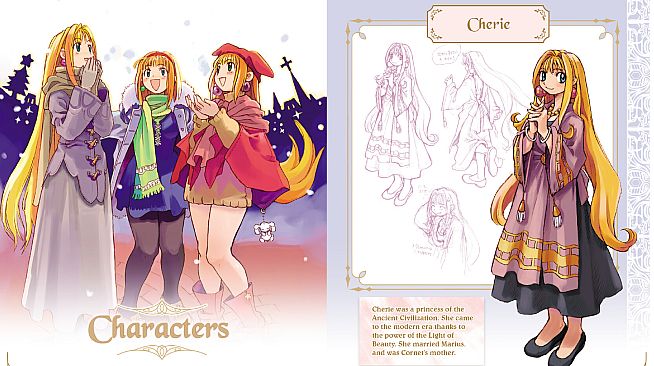 Rhapsody III: Memories of Marl Kingdom - Art Book