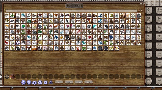 Fantasy Grounds - Gaming #6: Magical Beasts (Token Pack)