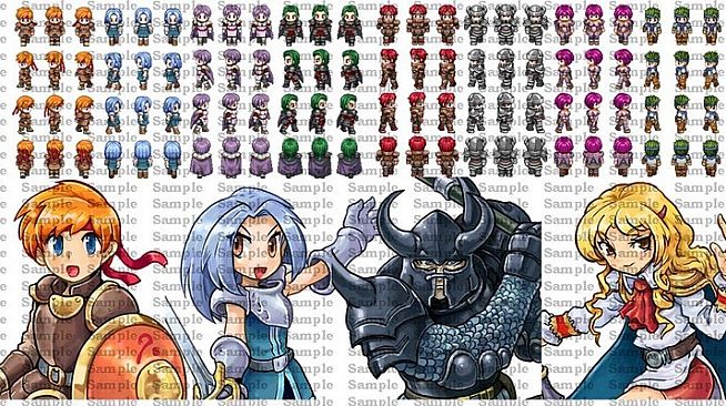 RPG Maker MZ - VX Ace ＆ XP Hero Pack