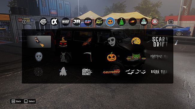 CarX Drift Racing Online - Halloween Sticker Pack