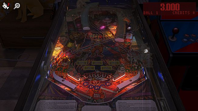 Zaccaria Pinball - Circus 2017 Table