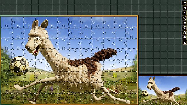 Pixel Puzzles Aardman Jigsaws: The Farmers Llamas