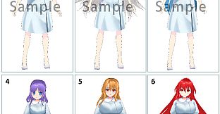 RPG Maker 3D Character Converter - Gee-kun-soft character 06 nurse 2