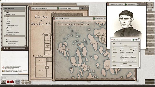 Fantasy Grounds - A Wicked Secret & And Other Mysteries