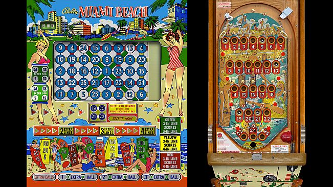 Bingo Pinball Gameroom - Bally Miami Beach