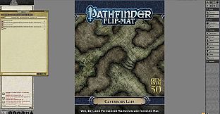 Fantasy Grounds - Pathfinder RPG - Pathfinder Flip-Mat - Cavernous Lair