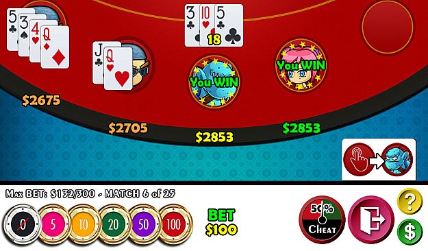 Cheaters Blackjack 21