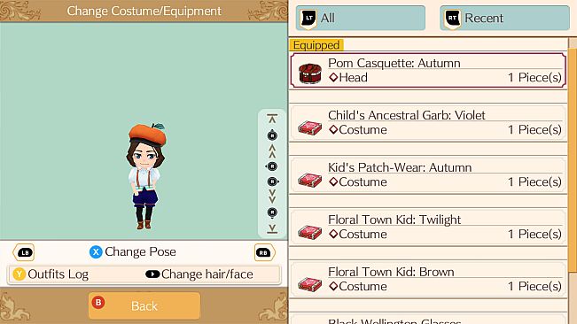 Autumn Colors Set - WorldNeverland - Daily Life in the Elnea Kingdom - Another Life Adventure