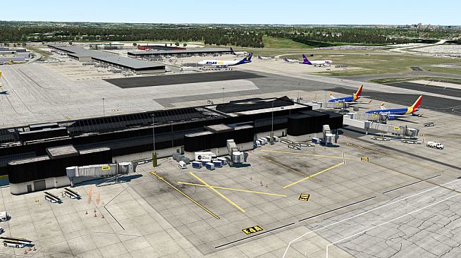 X-Plane 11 - Add-on: Verticalsim - KBWI - Baltimore Professional Edition XP