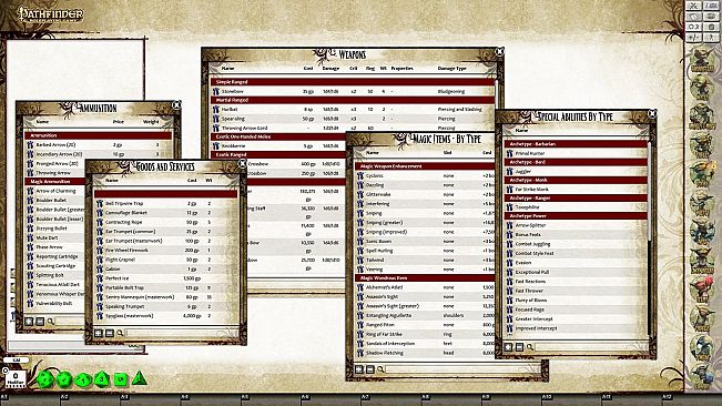 Fantasy Grounds - Pathfinder Player Companion: Ranged Tactics Toolbox (PFRPG)