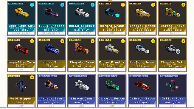 Cubiciousflage - Weapon Pack