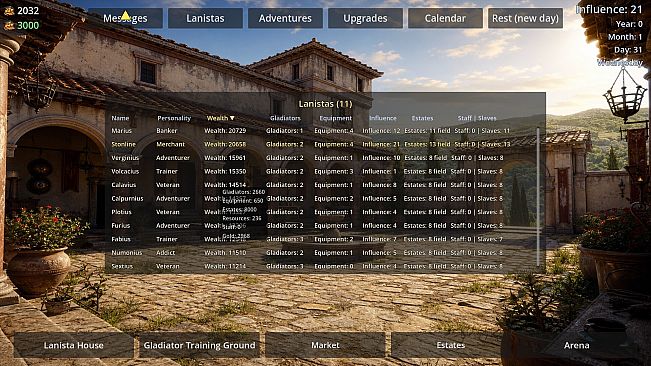 Ludus Manager: Gladiator Tycoon