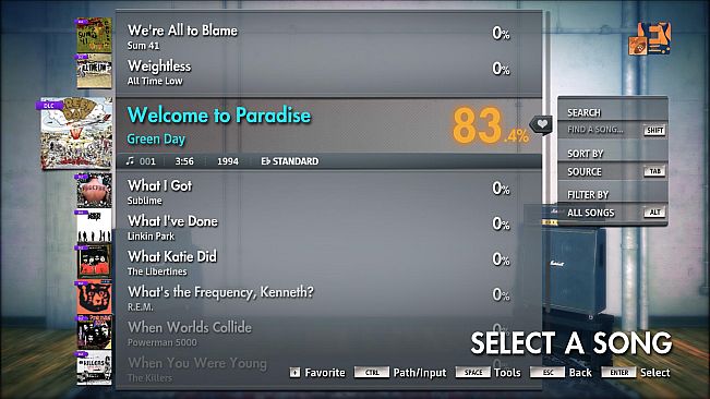 Rocksmith 2014 Edition – Remastered – Green Day - “Welcome to Paradise”