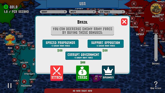 Dictators War: Strategy Battle