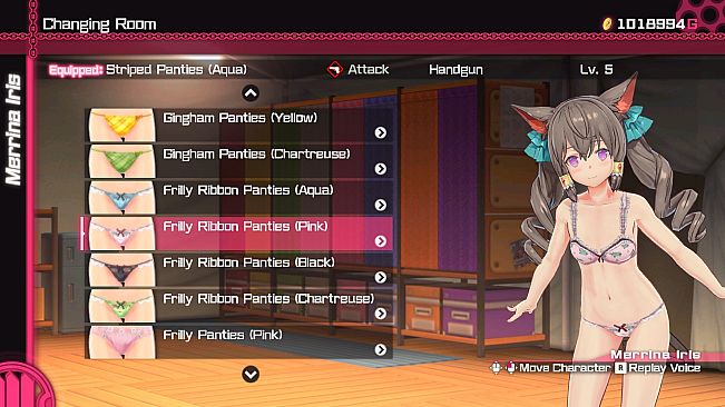 Bullet Girls Phantasia - Underwear Set: Frilly Ribbon