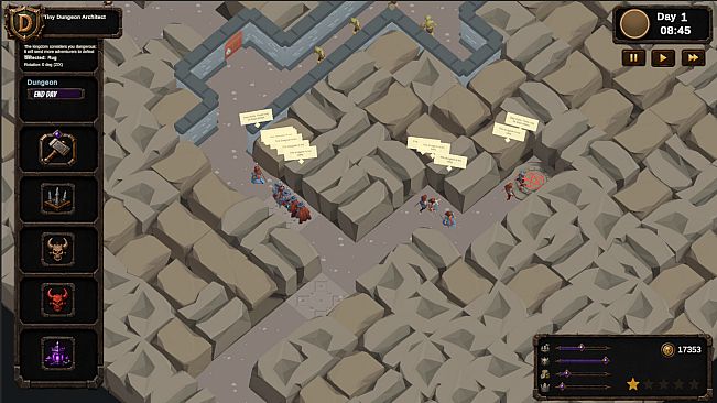 Fame & Fear: Dungeon Architect