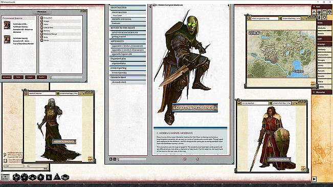 Fantasy Grounds - Pathfinder 2 RPG - Pathfinder Society Scenario #4-02: Return to the Grave