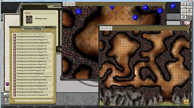 Fantasy Grounds - Maps: Winding Caverns