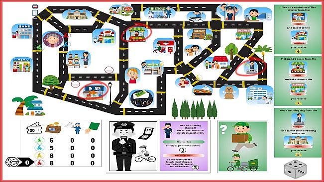 The bicycle couriers