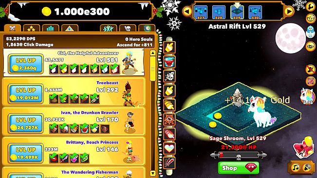 Clicker Heroes: Unicorn Auto Clicker