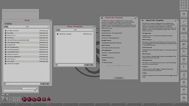 Fantasy Grounds - Monstrous Lair #8: Ghoul Nest (Any Ruleset)