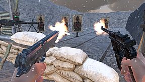 World War 2 Winter Gun Range VR Simulator