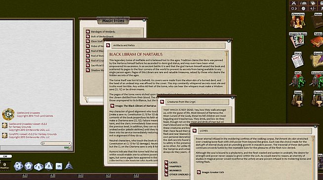 Fantasy Grounds - The Black Libram of Natarus (Castles & Crusades)