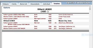 Family Tree Heritage Gold