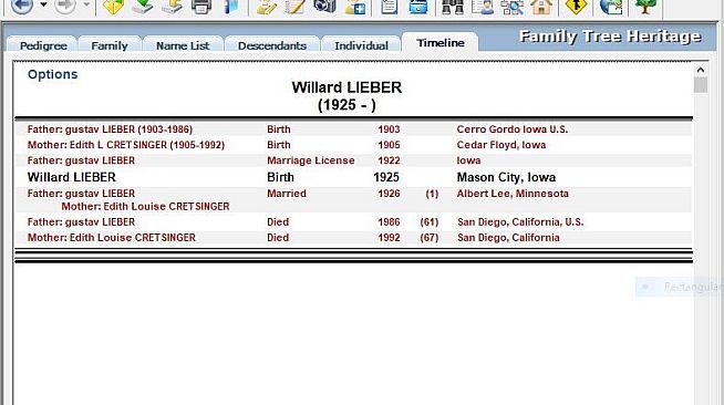 Family Tree Heritage Gold