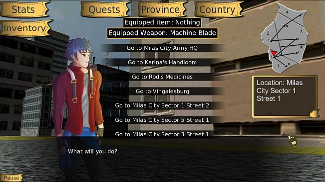 Niara: Rebellion Of the King Visual Novel RPG