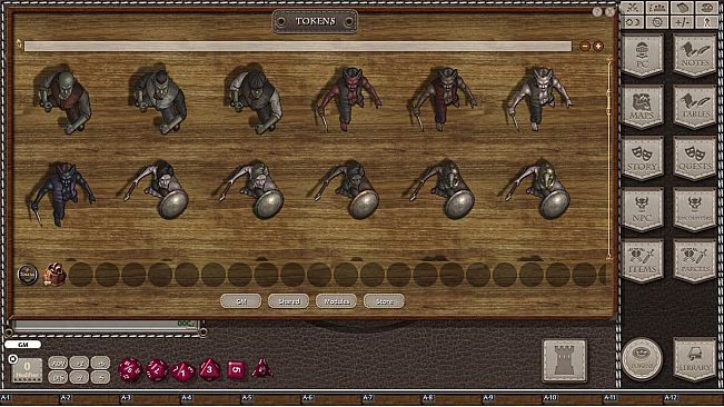 Fantasy Grounds - Jans Token Pack 23 - Thugs and Thieves