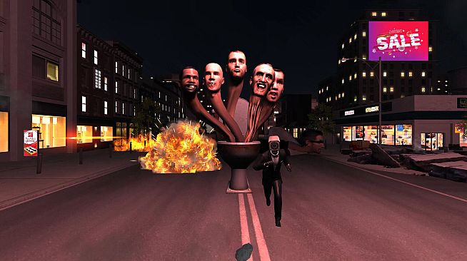 Skibidi Battle - Toilets Attack