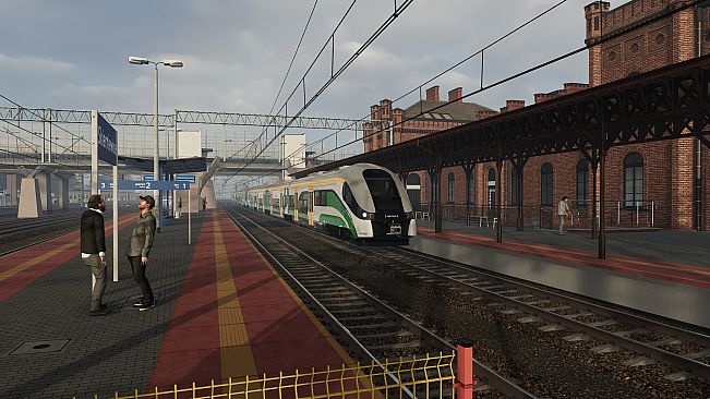 SimRail - The Railway Simulator: Łódź - Warsaw