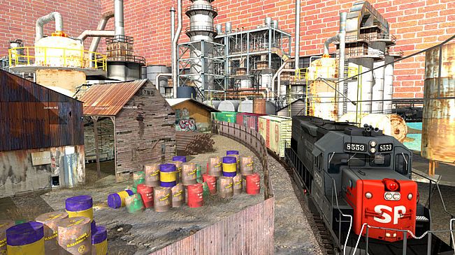 Trainz Plus DLC - The BiDye Traction Railroad Route