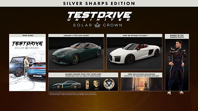 Test Drive Unlimited Solar Crown – Silver Sharp Edition